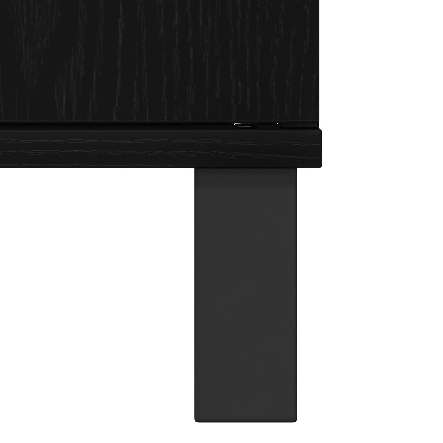 vidaXL Waschbeckenschrank Schwarze Eiche 80x33x60 cm Holzwerkstoff