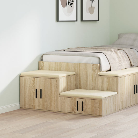 vidaXL Stauraum-Schrank aus Sonoma-Eiche 103x41x40 cm, Spanplatte