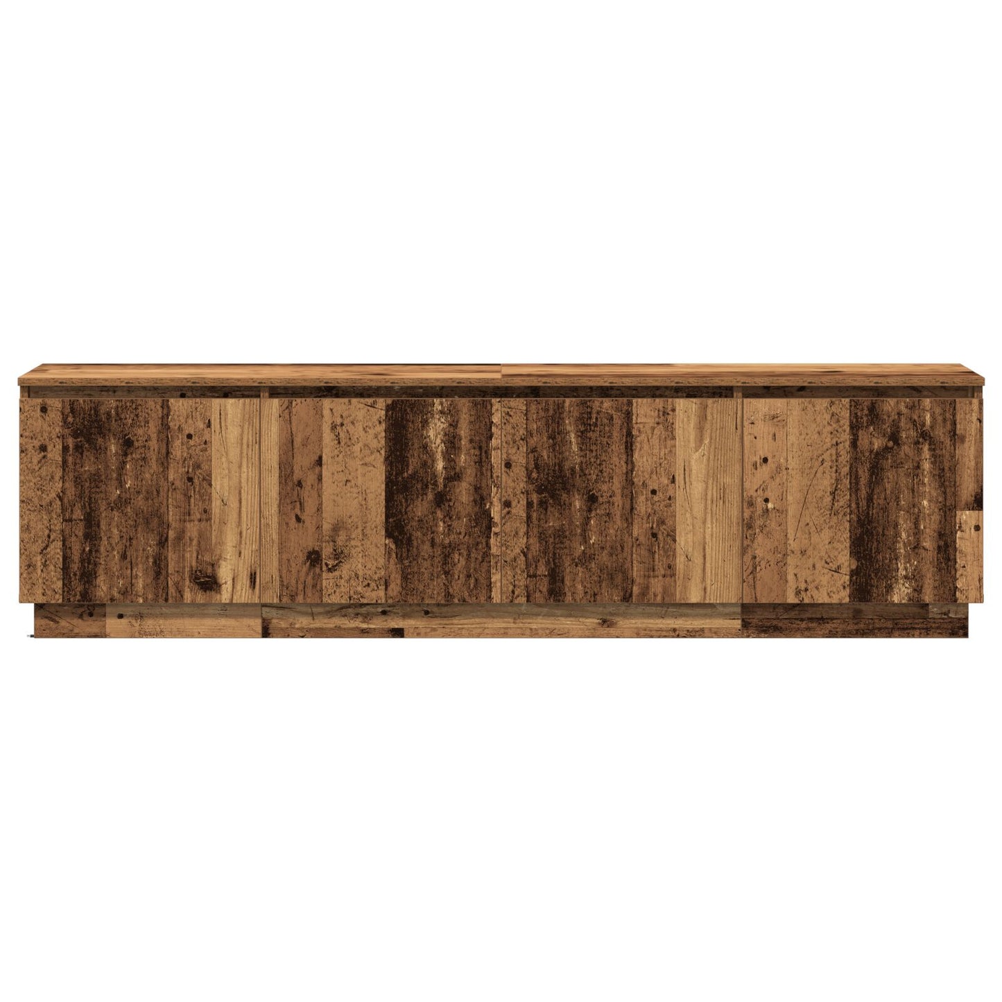 vidaXL TV-Schränke mit LED Altholz 180x38x49 cm Holzwerkstoff
