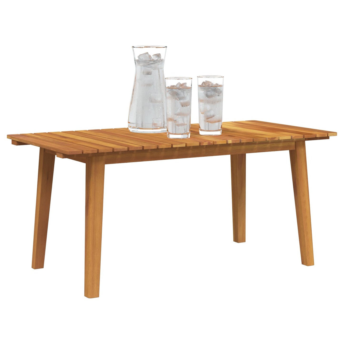 vidaXL Couchtisch 90x45x40 cm Massivholz Akazie