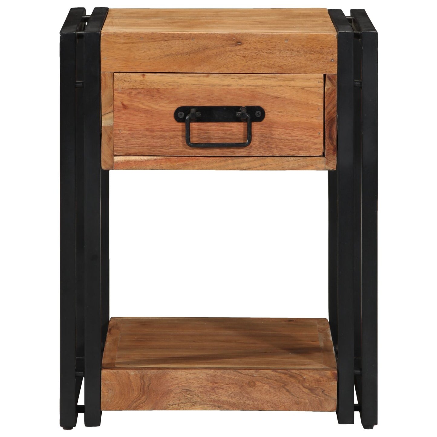 vidaXL Nachttisch 40x40x50 cm Massivholz Akazie
